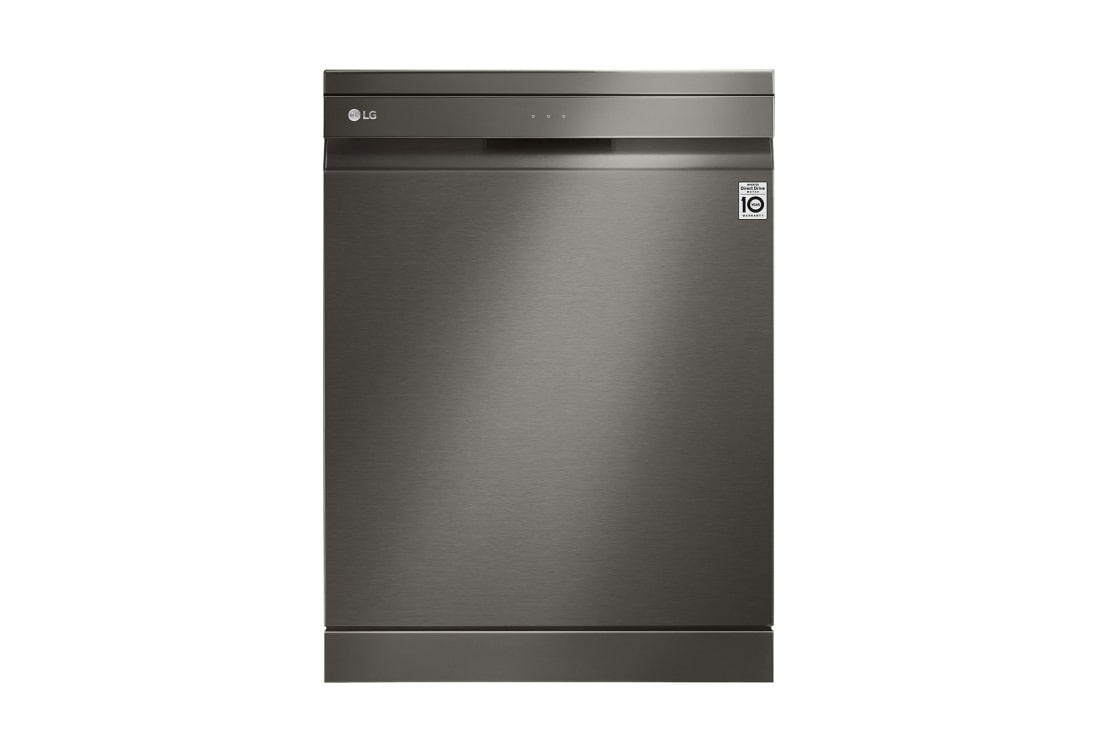 LG 15 Place QuadWash® Dishwasher with Auto Open Dry in Black Stainless Finish with TrueSteam™ - Free Standing, XD3A25BS